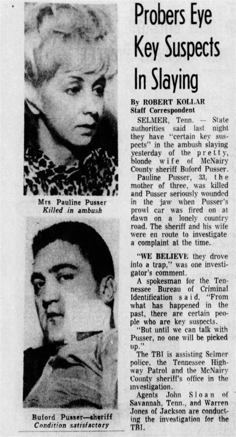 buford pusser|buford pusser wife dies.